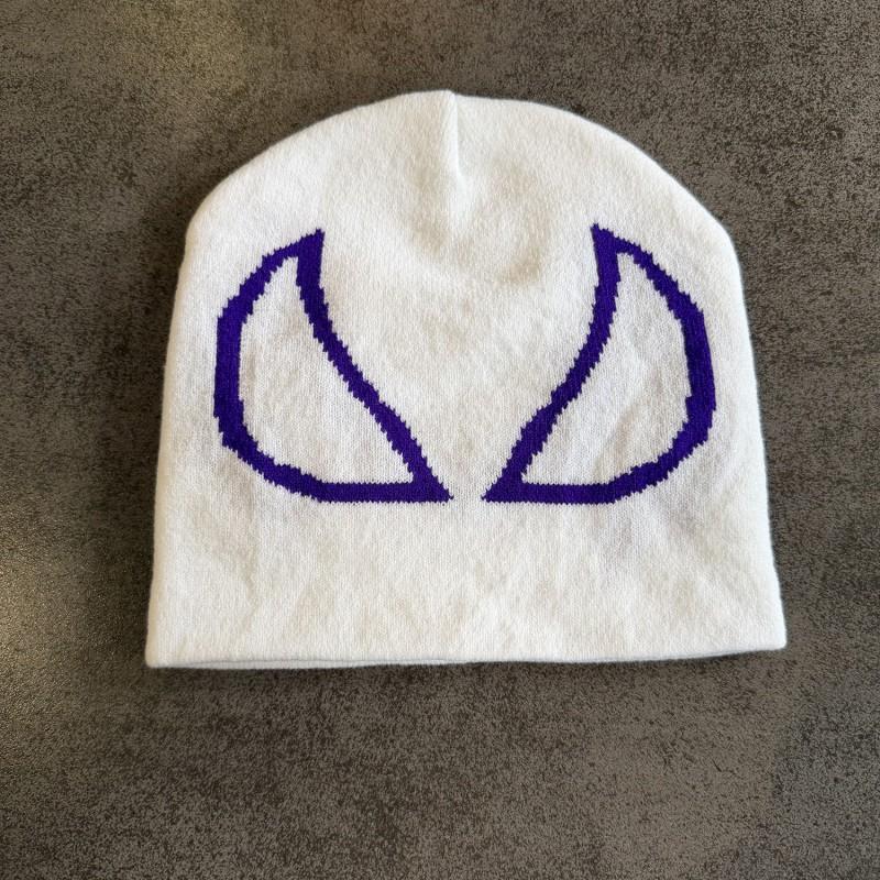 Eyes Knit Beanie Unisex Streetwear Winter Warm Hat