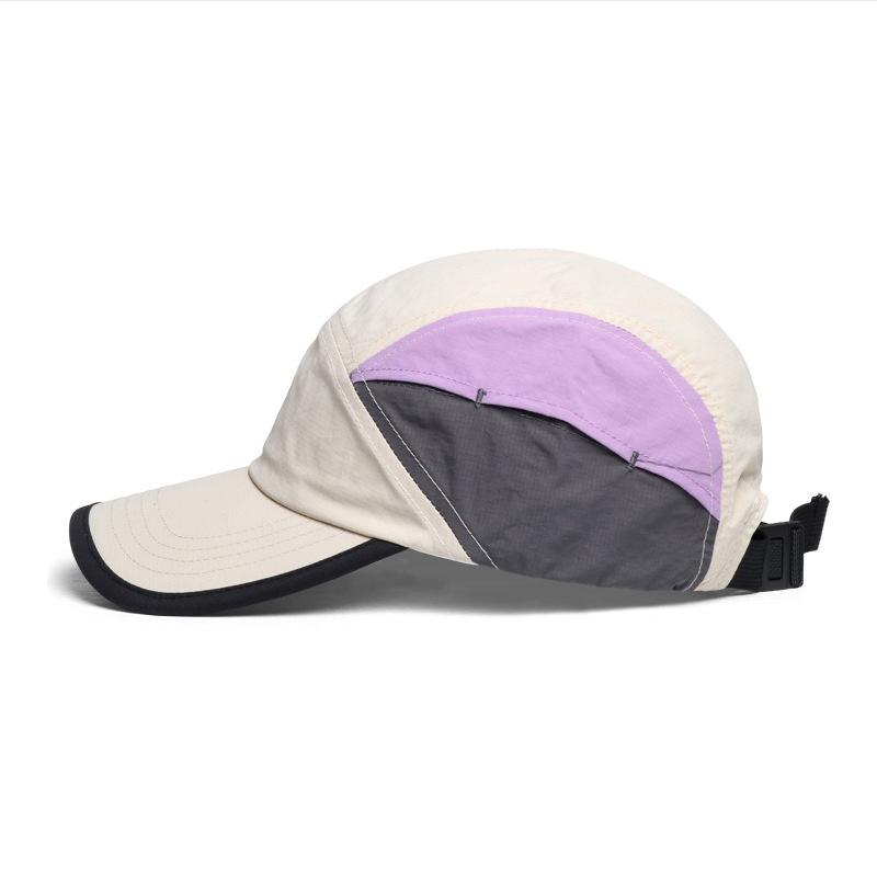 Waterproof Reflective Quick Dry Hat UPF 50+ Unstructured Baseball Cap Unisex Lightweight Running Outdoor Adjustable Sport SunHat 56-58CM бежевый