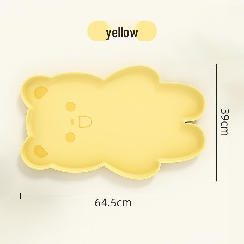 Silicone Pet Dining Placemat - Non-Slip, Waterproof, Anti-Spill, Easy-Clean, for Cats & Dogs