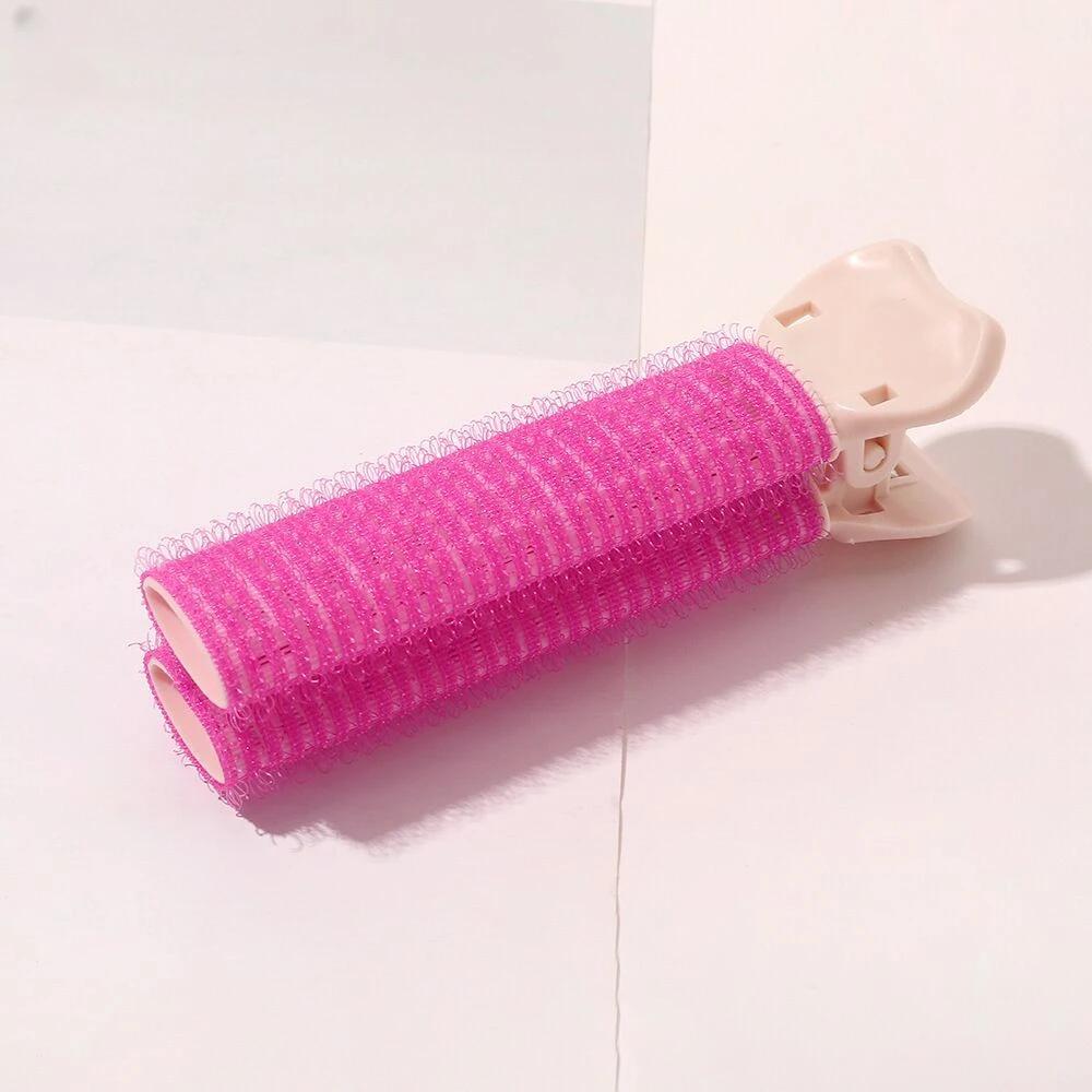 1/2/6pcs Hair Root Fluffy Clip Lazy Hair Edge Clip Women Top Styling Curling Barrel Portable Korean Bangs Side Clips Hair Roller