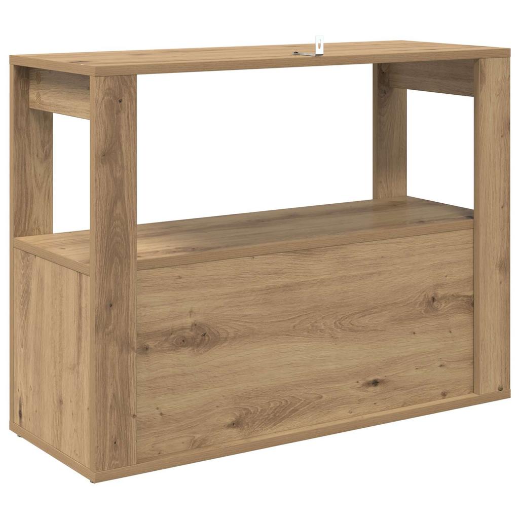 Sideboard Artisan Oak 80 x 30 x 60 cm Engineered Wood