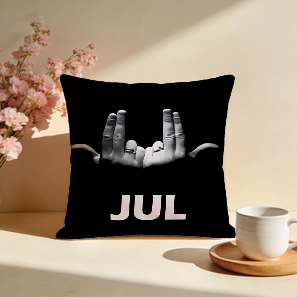 Trendy JJuLead Cushion Cover Stylish Washable Pillow Cover Ideal for Couch Bedroom Car Decoration