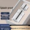 Rotatable Splash-Proof Kitchen Faucet Extender with Filtered Aerator