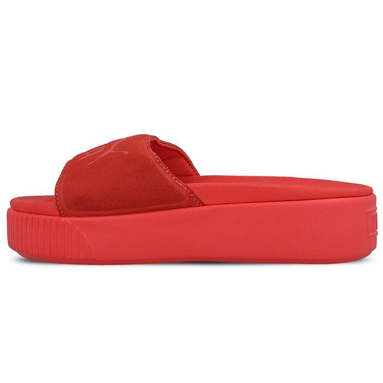 (WMNS) PUMA Platform Slide Bold SD  Red  Women s 367063-03 EU 38