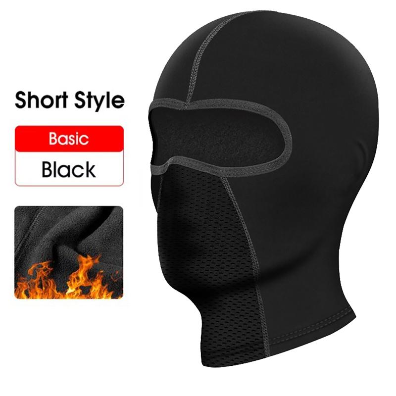 

1Pcs Warm Face Mask Ski Head Cover Motorcycle Riding Windproof Cold-Proof Scarf Full Face Helmet Protective Inner Iining Fleece