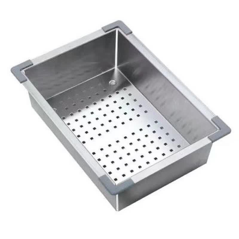 Thickened Stainless Steel Sink Drainer Basket