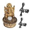 Resin Water Fountain Decorative Relaxing Improve  Humidity Circulation Water LED Southeast Asia B