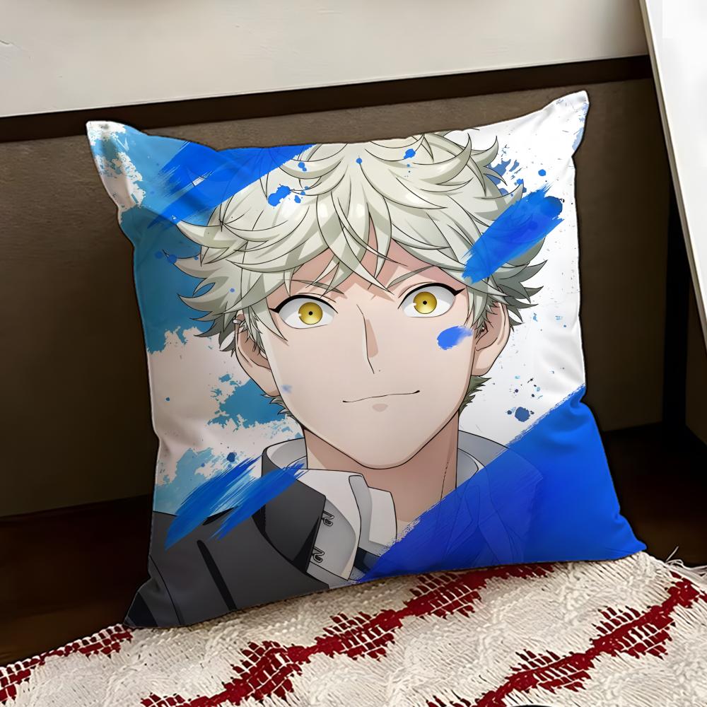 Blue PPeriod Cushion Cover Reversible Soft Durable Pillow Cover Home  Car MultiScene Use for Daily Comfort