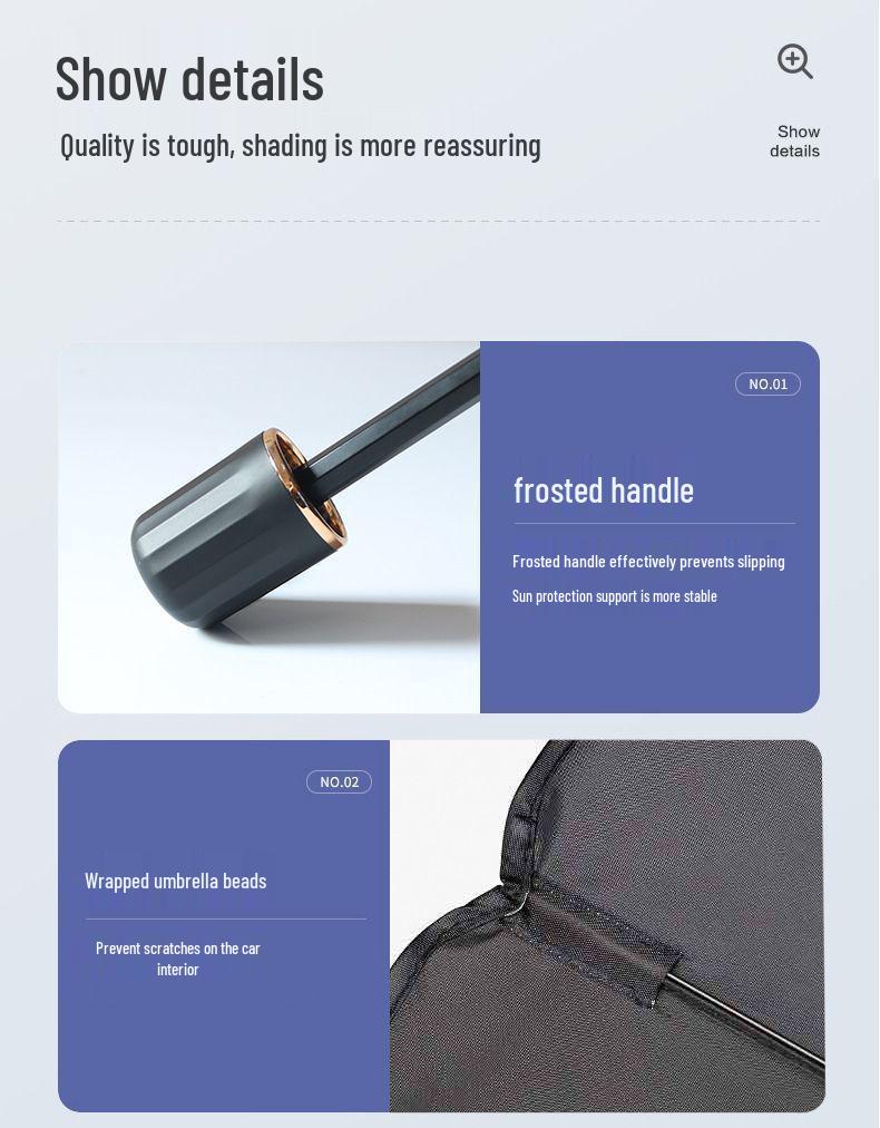 Toyota Sunshade for Camry, Corolla, Levin, Vios, RAV4 Front Windshield