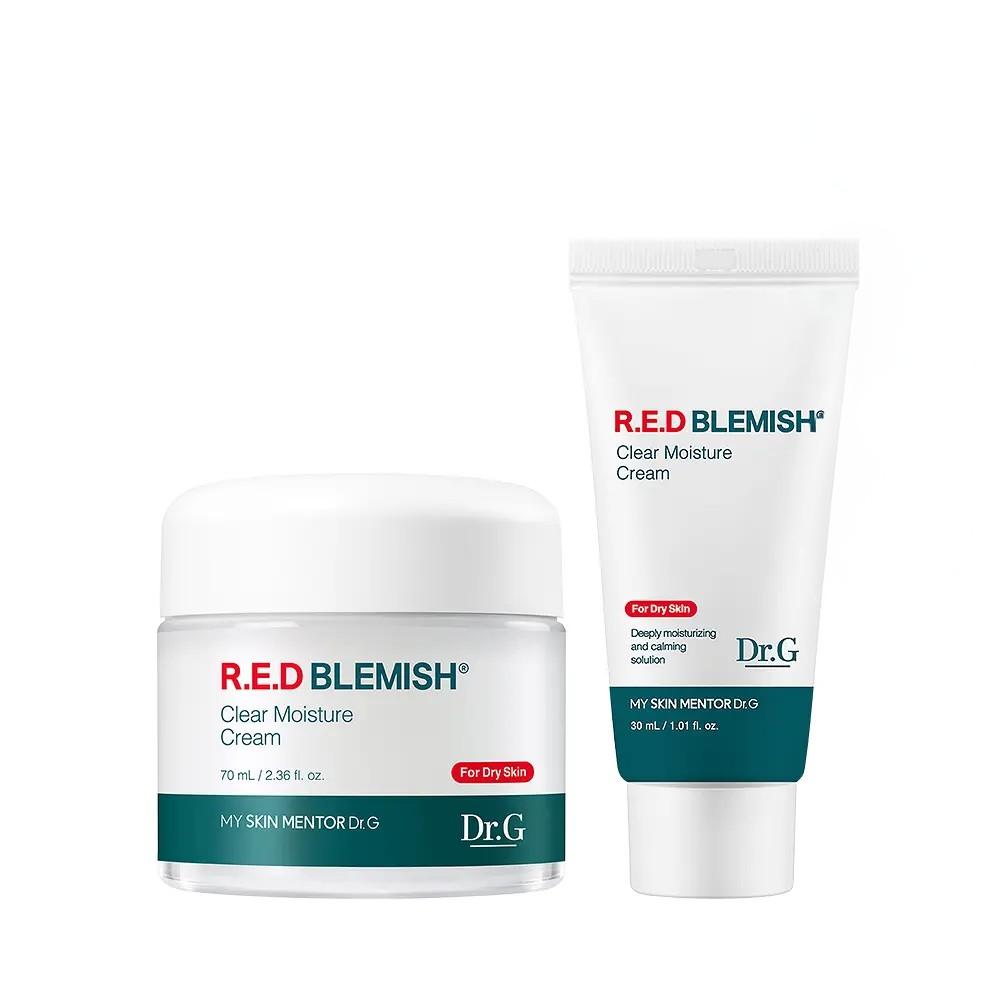 Dr.G Red Blemish Clear Moisture Cream 100ml Centella Hydrating Soothing Cream