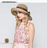 Korean Bowknot Sun Protection Straw Hat – Foldable Summer Beach Bucket Hat for Women