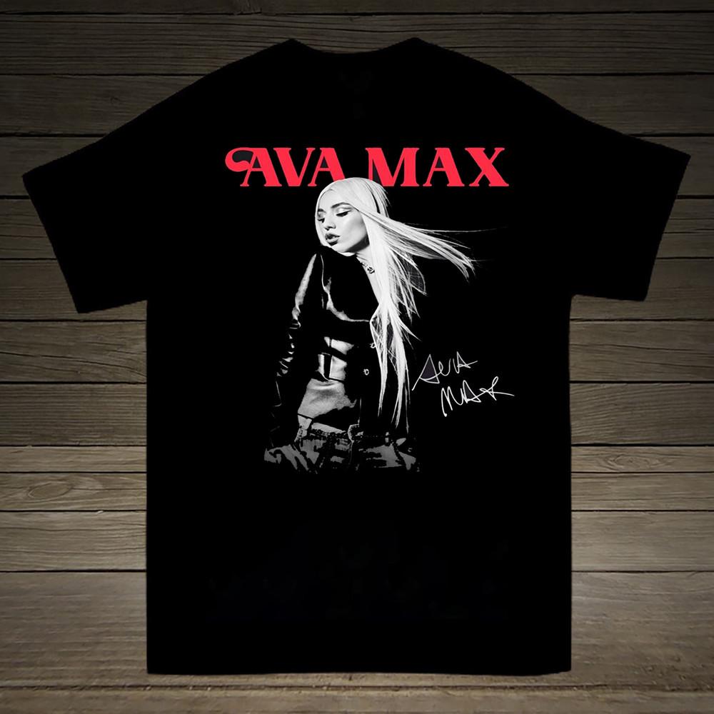 New Popular Ava Max Album Shirt Black Ladies All Size S to 5XL MC694 Unisex T-Shirt S