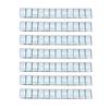 8pcs/set Iron Wheel Balance Weight Tire Adhesive Tyre Balancer Wheel Block For Car Motorcycle/bike RC Boat Aircraft