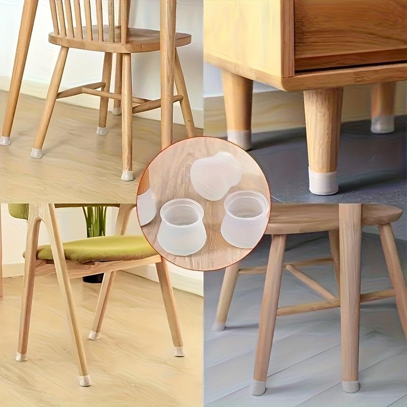 10/20pcs Heavy-Duty Non-Slip Silicone Chair Leg Caps & Table Foot Protectors - Fit for, Furniture Pads for Chairs, Tables, Desks