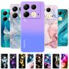 Für Infinix Note 40 Pro 4G 5G Hülle Rückseite Für Infinix Note 40 Pro+ Plus Funda Klare Weiche Silikon Handyhülle oder Note40 Coque