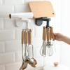 Kitchen Swivels Holder No Drilling Storage Organiser Rack For Bathroom