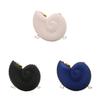 Asia Acrylic Sea Shell Crossbody Bag With Lock Closure For Daily Wear