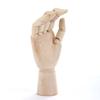 Right Left Wooden Hand Model Sketching Drawing Jointed Movable Fingers Mannequin