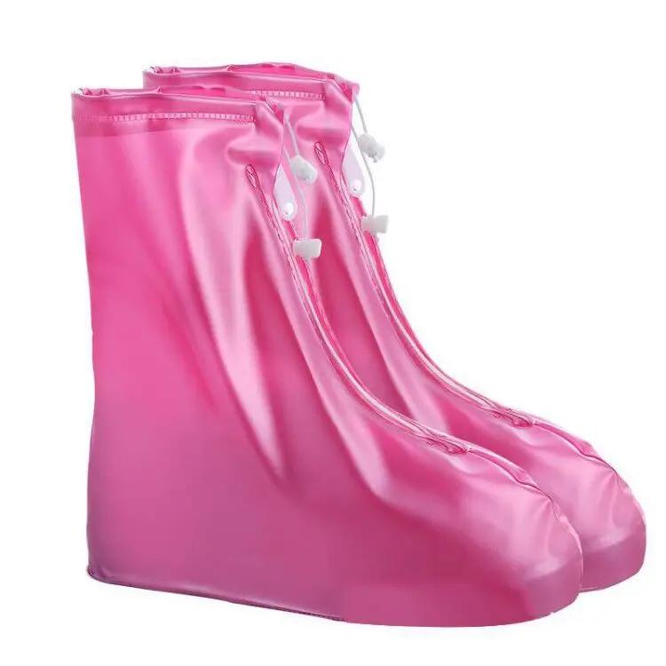 Children Shoe Cover Waterproof Silicone Sport Rain Boot Cover with Layer Non-slip Material Wear-resistant Thick Shoes Cover