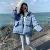 Cotton Clothes Women's New Bread Clothes Thickened Winter Cotton-padded Clothes Loose Warm Hooded Jacket