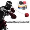 Head-Mounted Boxing Reaction Ball for Speed, Coordination, and Stress Relief