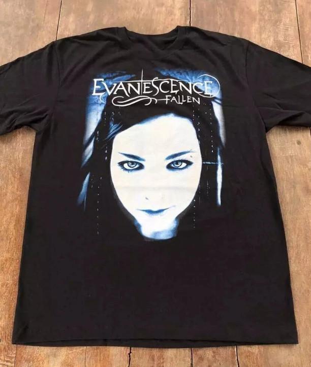 Collection Evanescence Fallen Band Gift For Fan Black S-5XL T-shirt M