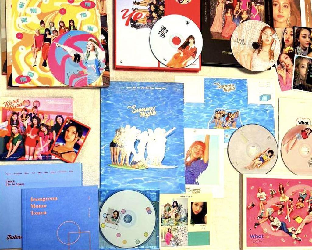 [USED] TWICE CD Bundle + Blu-Ray Including Early Albums