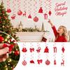 Christmas Hanging Ornaments, 12 Pack for Holiday Tree Decor