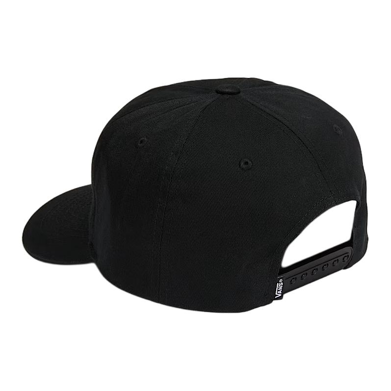 Vans 5 Panel Medium Structure Cotton Baseball Cap Unisex hats Black VN000QAGBLK