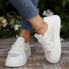 Women's Vulcanize Shoes Breathable Mesh Sports Shoes Thick Sole Casual Shoes Women Sneakers Skateboard Shoe Tenis Mujer