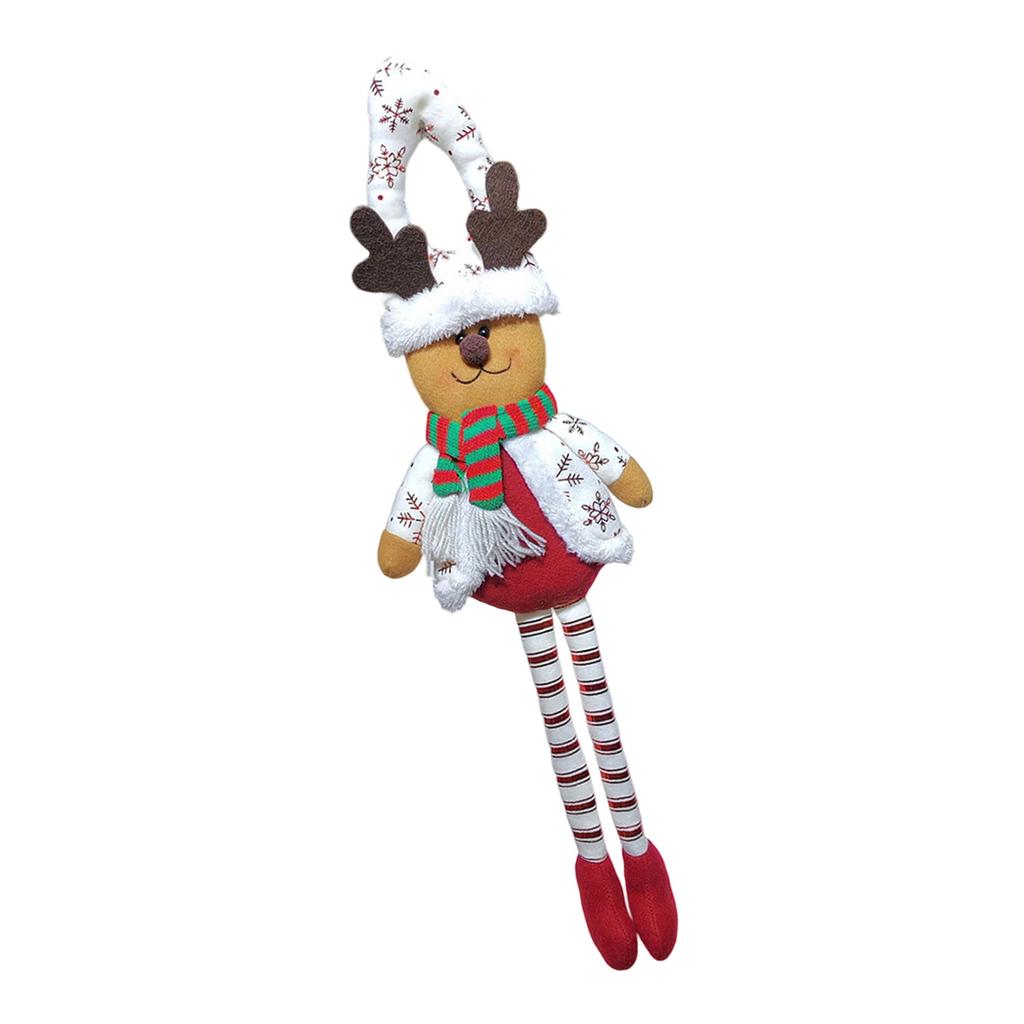 Christmas Door Hanging Ornament Long Leg Doll Hanging Decoration For Tree Holiday Party Decoration Indoor and Outdoor