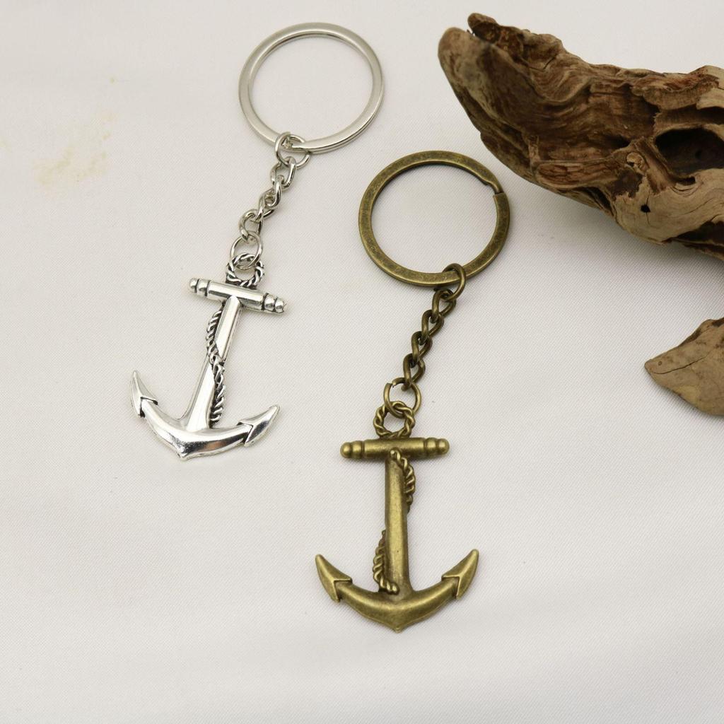 Hot Selling Simple Anchor Keychain Pendant