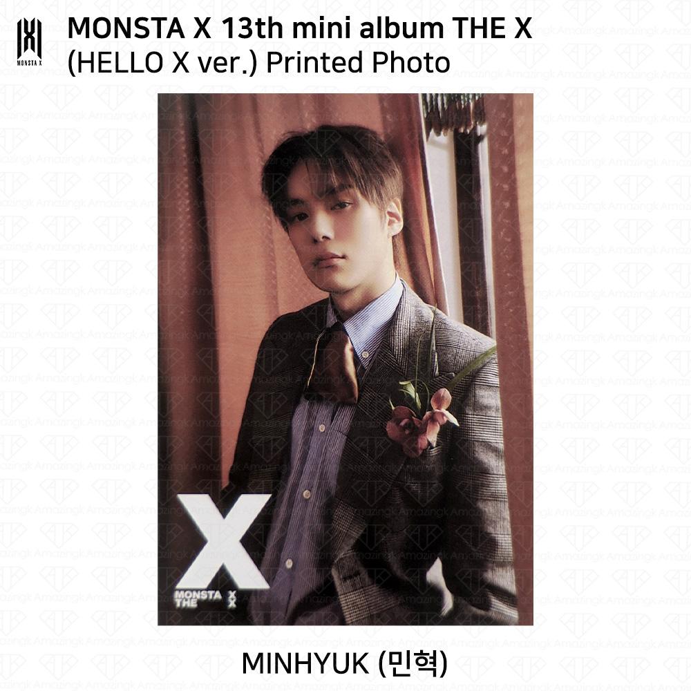 Monsta X The 13th Mini Album THE X Photobook Ver Hello X Ver Official Photocard