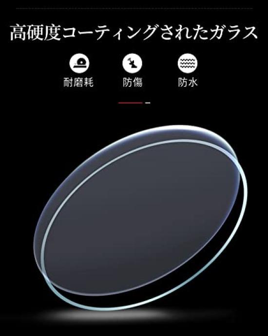 Men's Business Watch with Leather Band, Stylish Waterproof Watch with Calendar Display and Luminous Function, Perfect Gift for Men (Black 2)