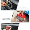 PLXI9 Car Front Hood Emblem Logo Rear Trunk Badge For Honda 2006-2025 Civic FIT HRV Vezel Avancier Accessories