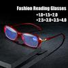 Fashion Trendy Reading Glasses Men Women Vintage Anti-blue Light Presbyopic Glasses Classic Ultralight Prescription Eyeglasses