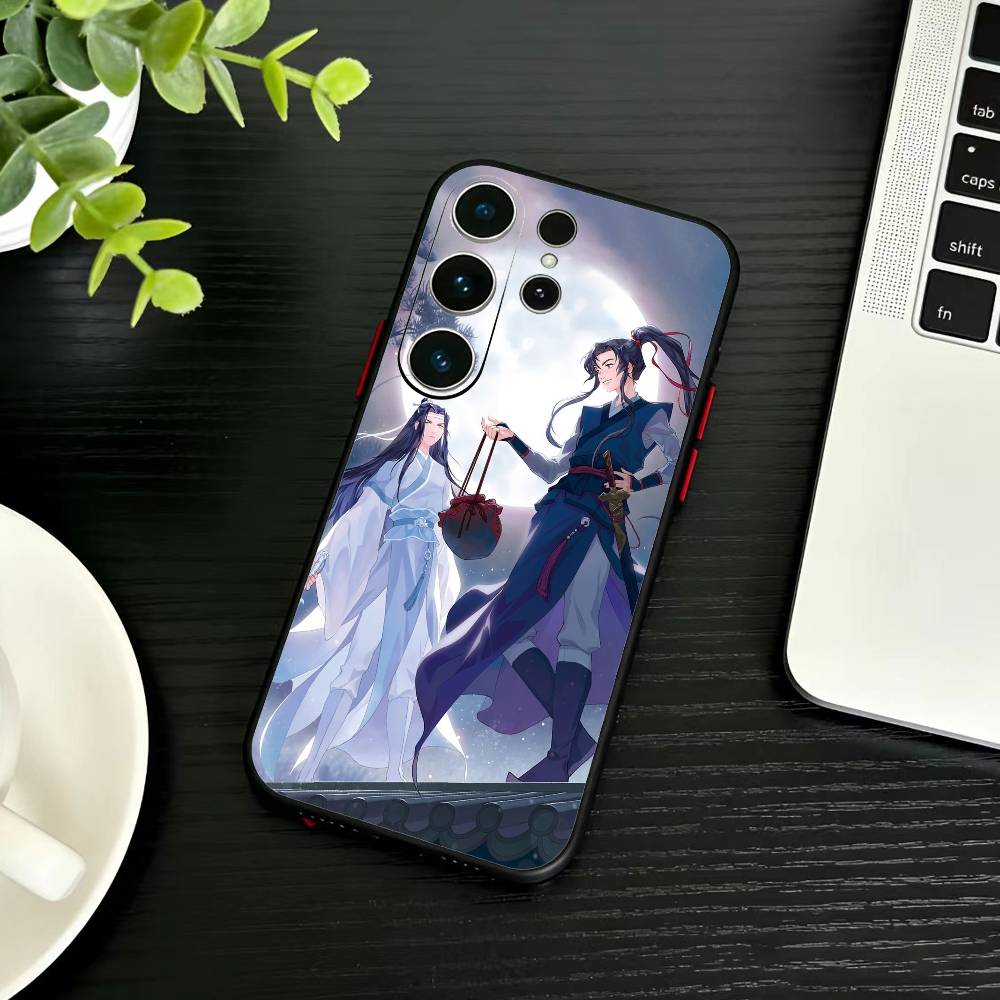 Grandmaster M-Demonic Cultivation Phone Case For Samsung S26,S25,S24,S23,S22,S21,S20,Ultra,Plus,FE Black Soft Cover