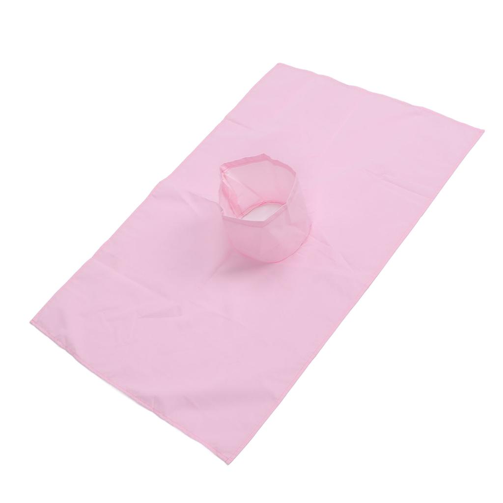 Massage Table Sheet Cotton Washable Comfortable Massage Bed Cover with Face Hole for Salon Spa