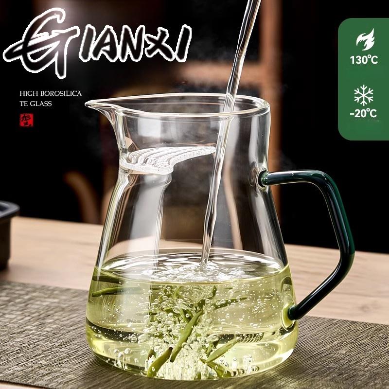 Glass Tea Pot Tea Water Separation With Crescent Filter Device Design Home Can Electric Ceramic Oven Heating Teapot