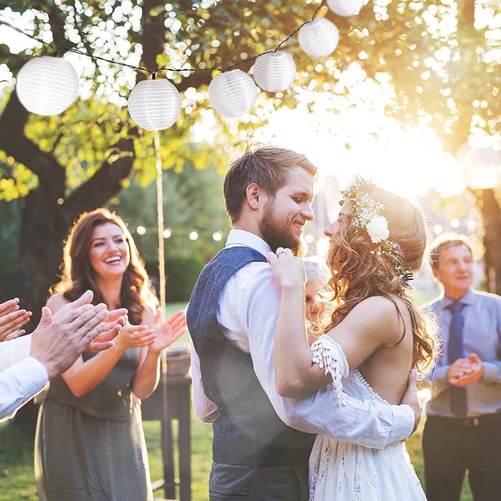 6.5M 30LED Waterproof Lantern Solar String Fairy Light Outdoor Solar Patio Lamp Christmas Garland for Wedding Party Garden Decor