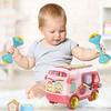 Musikinstrument Babyspielzeug Klopf-Piano Busform Musiklernspielzeug Hand-Auge-Koordination