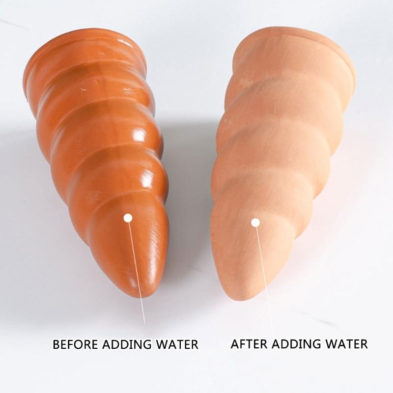 Miniature Ceramic Plant Watering Cones for Plant Self Irrigation Probes Office Greenerys Efficient Indoor Plant Care 6pc