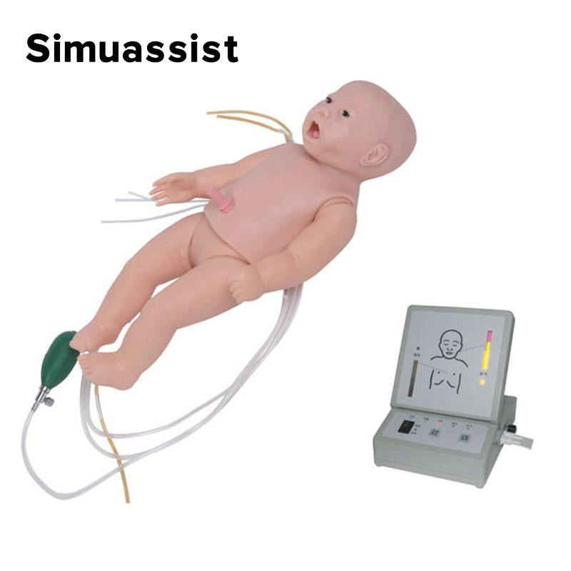 Neonatal Nursing CPR Manikin Bone Marrow Puncture Intravenous Injection Models Medical Nurse Training Models