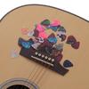 Colorful Celluloid Guitar Picks for Bass Electric Acoustic Guitars (Colors & Thickness
