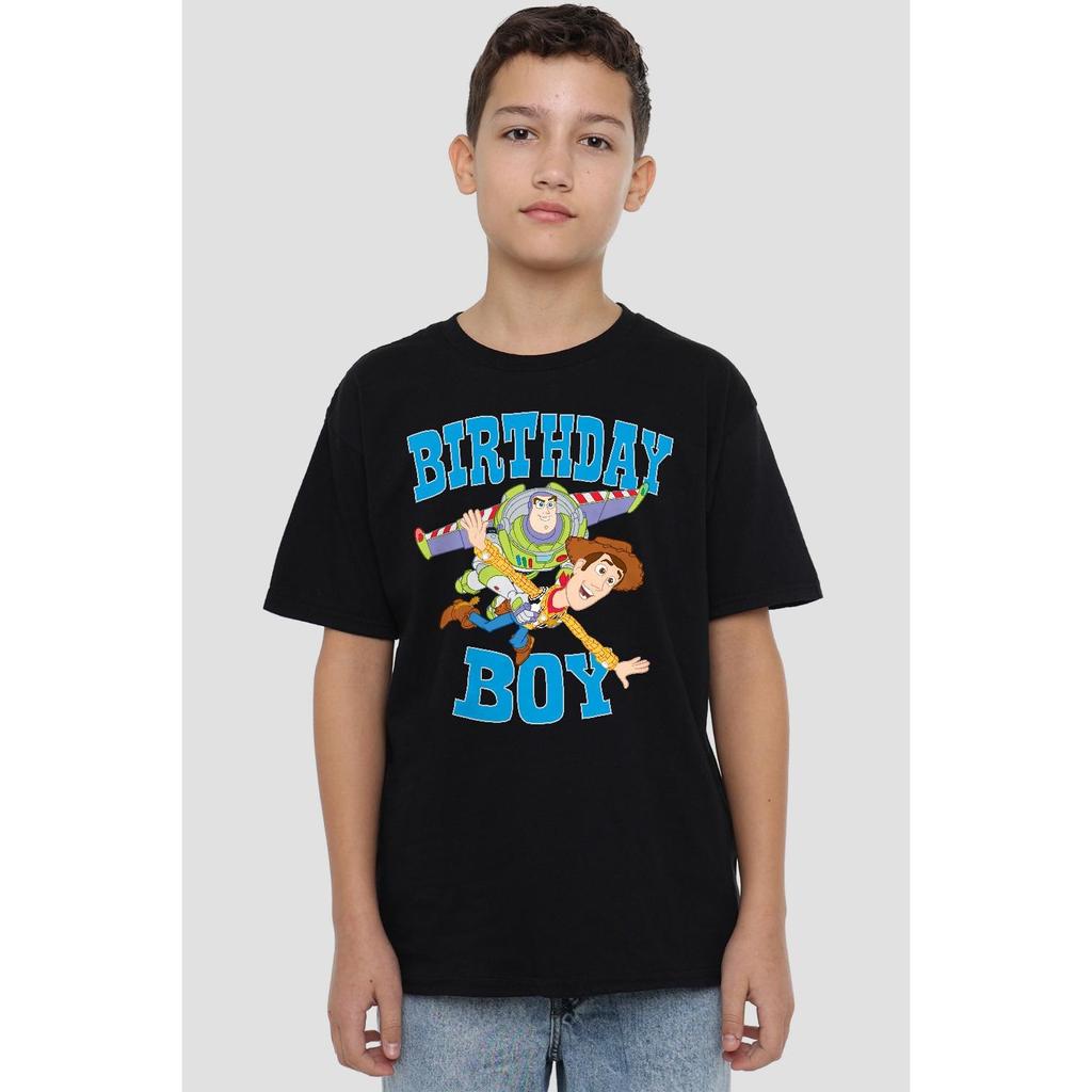 Toy Story Childrens/Kids Birthday Boy Woody & Buzz Lightyear T-Shirt