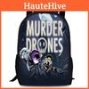 Murder Drones Anime Backpack Oxford Spacious School Bags For Children Gifts