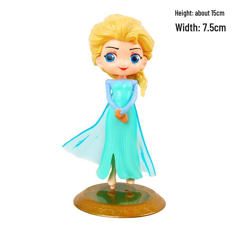 Pink & Gold Royal Birthday Cake Topper Set