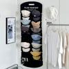 Felt Hat Storage Rack Cap Holder Wall Bag Clip Organizador Door  Closet Baseball Peaked Travel Cap Organizer Wall Mount Hat Rack