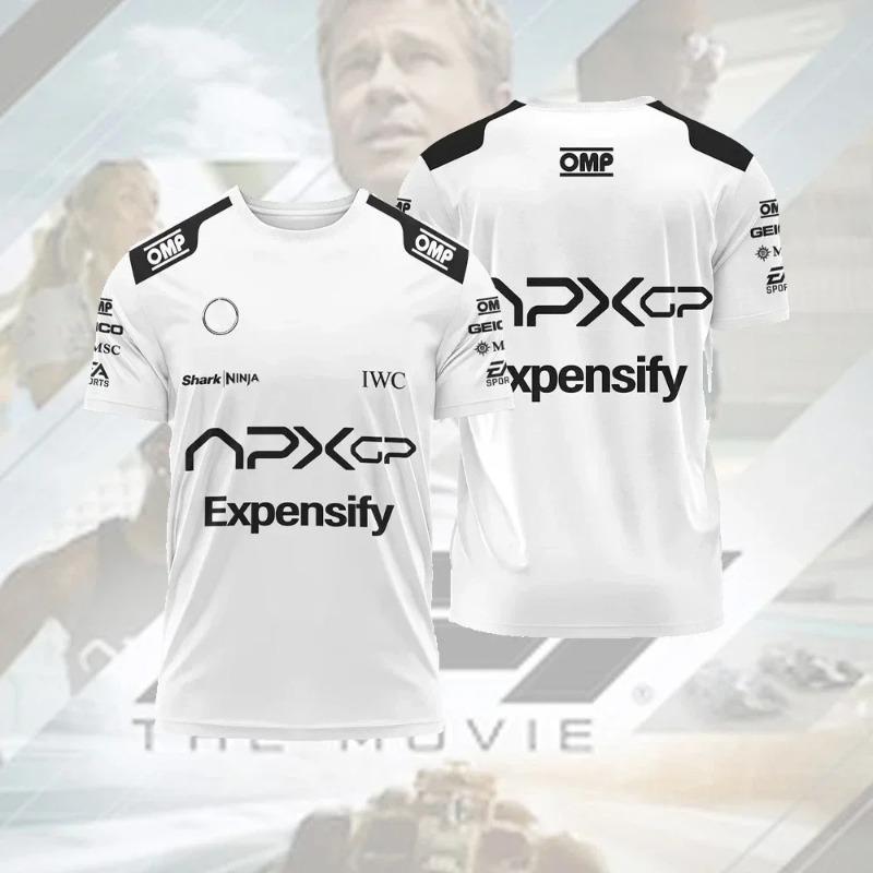 2026 New Brad Pitt Movie Men's and Women's T-Shirt, Outdoor Sports, Casual and Comfortable, 3D Printing, Quick-Dry