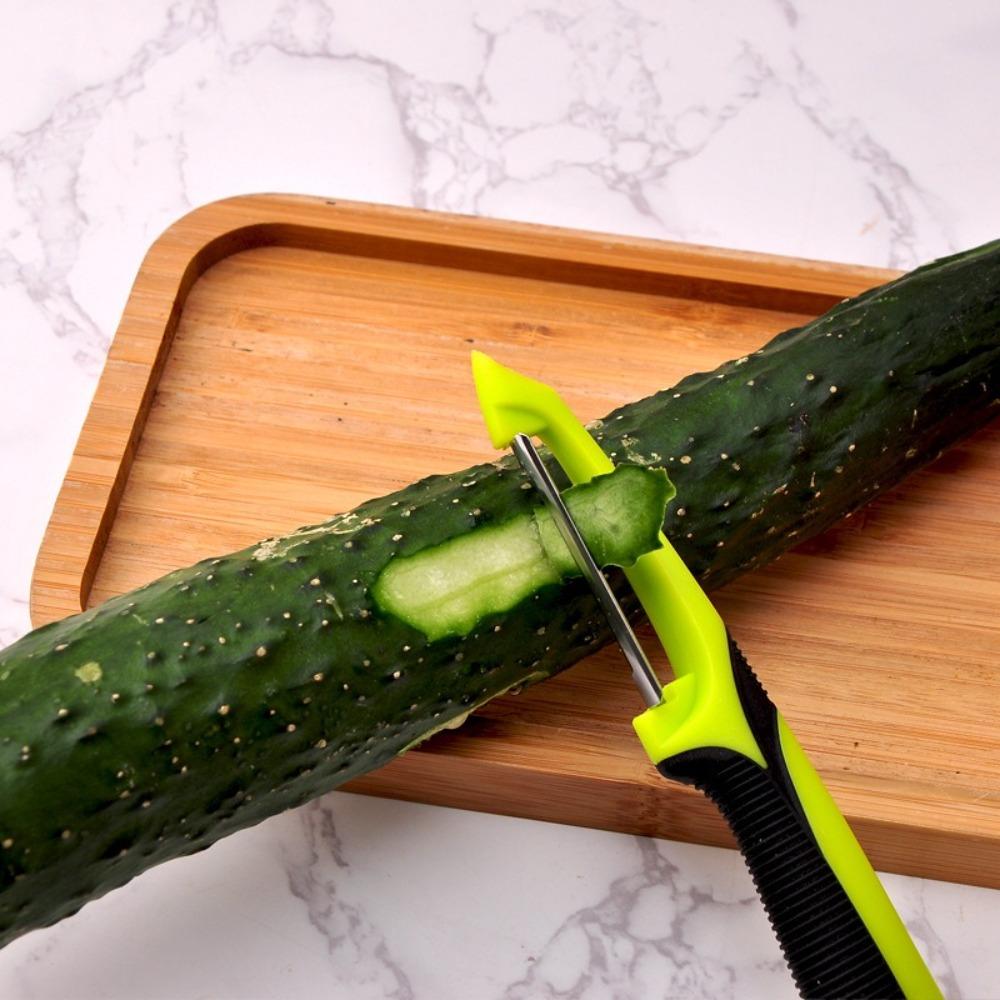 New Anti Slip Handle Peeler Cutter Melon Potato Fruit Peeling Knife Stainless Steel Kitchen Vegetable Peeling Tools Accessories